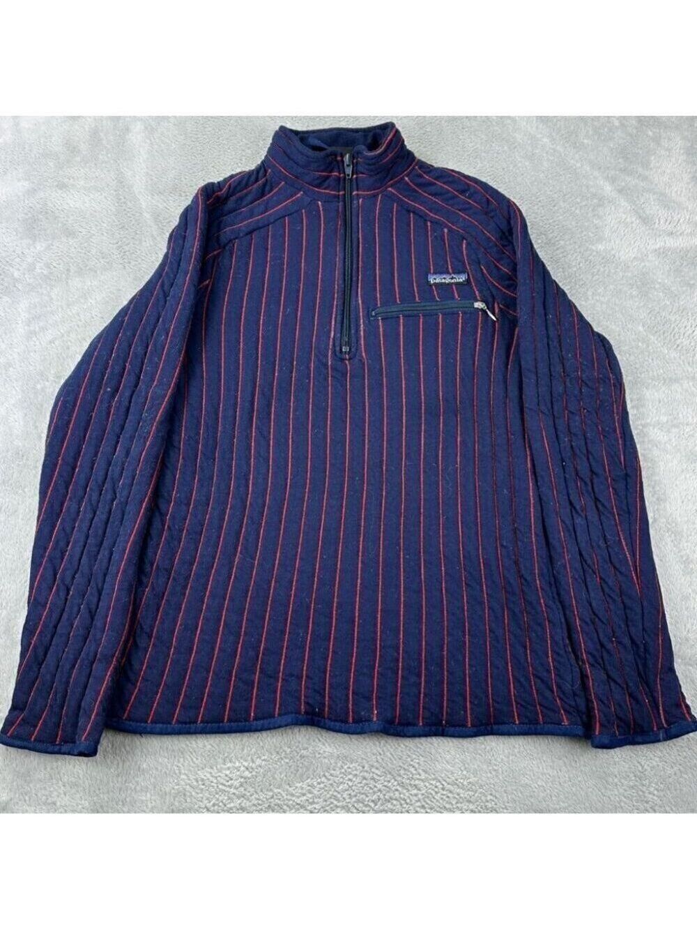 Vintage Patagonia Women's Size Small Quilted Pullover Quarter Zip Style 40400